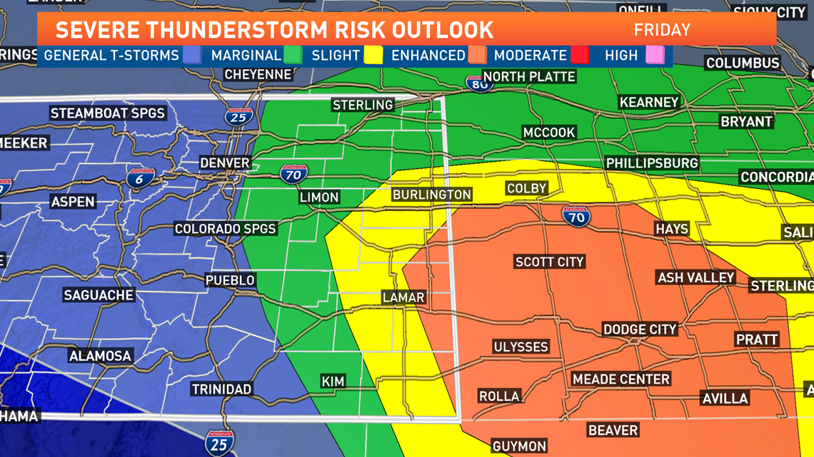 Severe weather dampens summertime plans in Denver