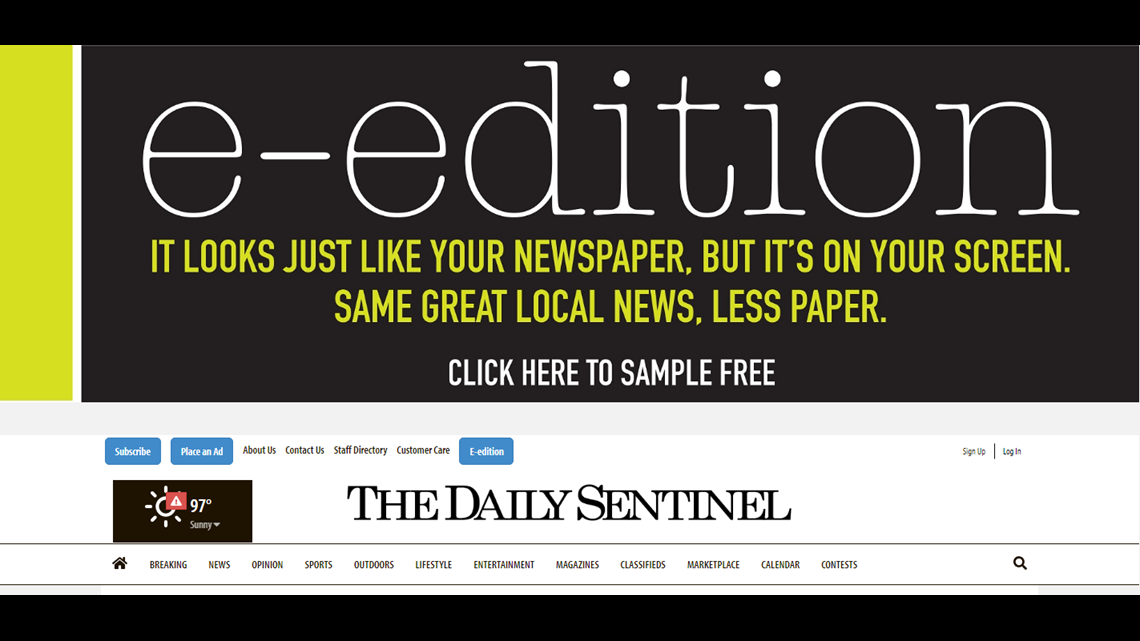 grand junction daily sentinel missing paper