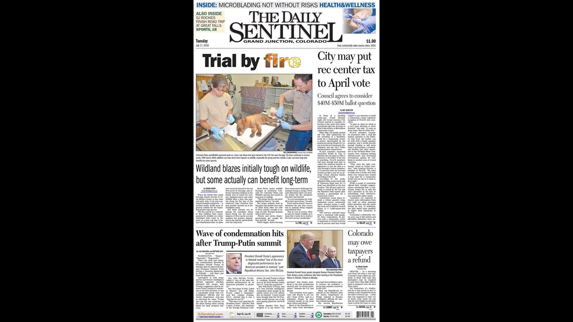 2005 gj sentinel front page pictures