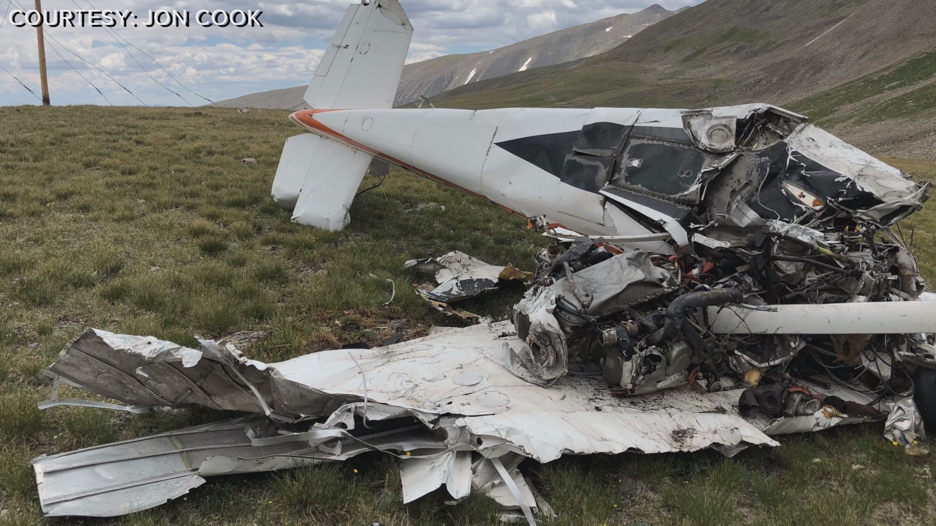 Photos Fourwheelers find plane crash wreckage in Colorado mountains