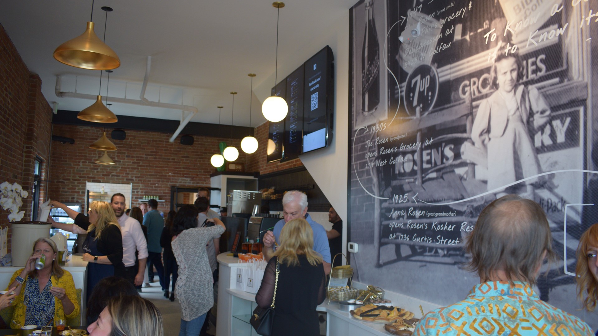 A look inside the Jewish deli that opened in Denver today