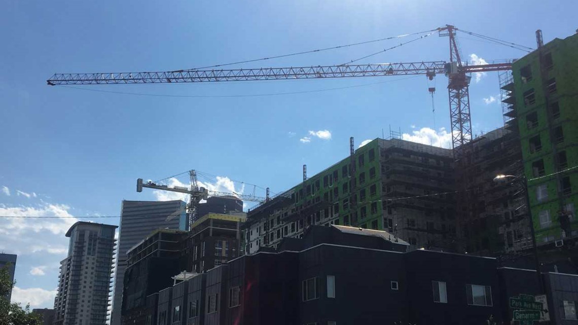 Denver's Crane Index: A look at what several of them are building ...