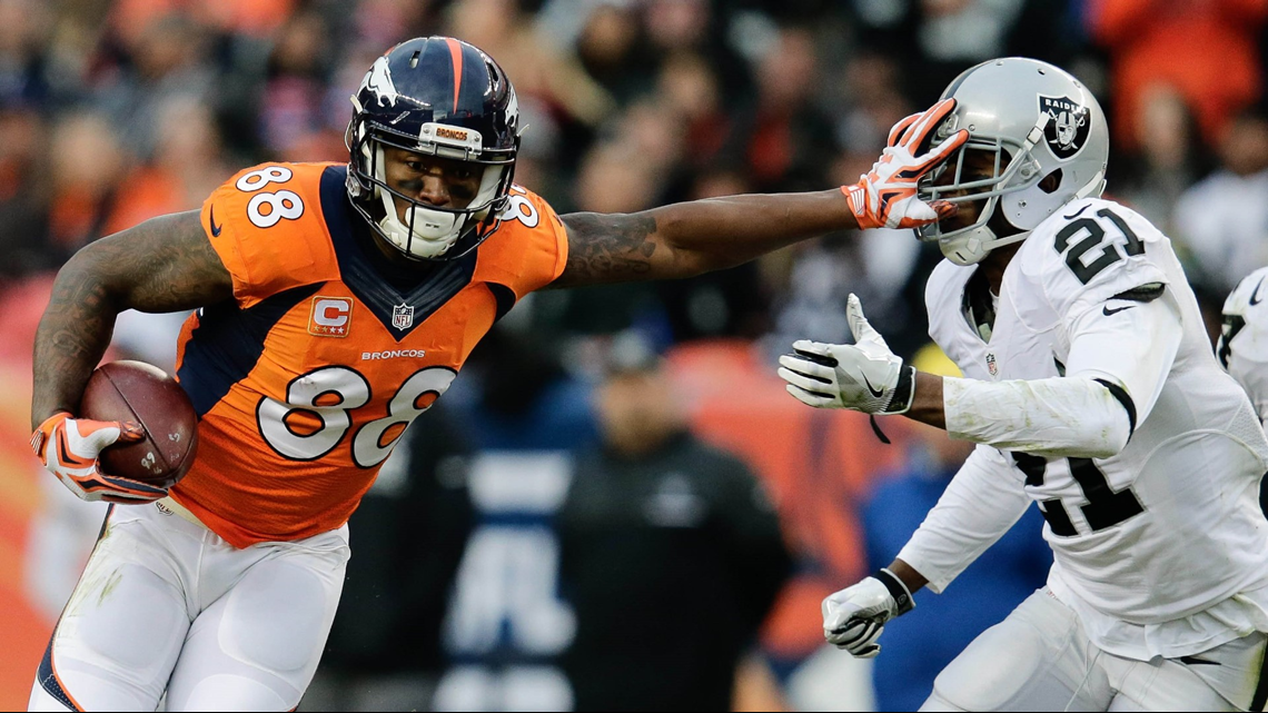 Denver Broncos WR Demaryius Thomas sits out vs. Chicago Bears – Longmont  Times-Call