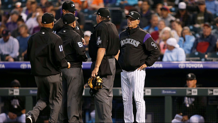 Get the woo out of here, Astros. With help of replay that detected fan  interference, Rockies beat world champs.