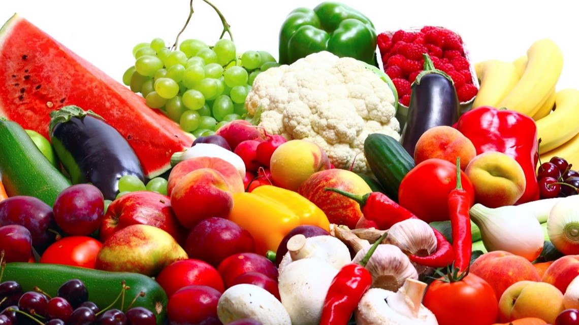 Choose colorful fruits, vegetables for better health | 9news.com