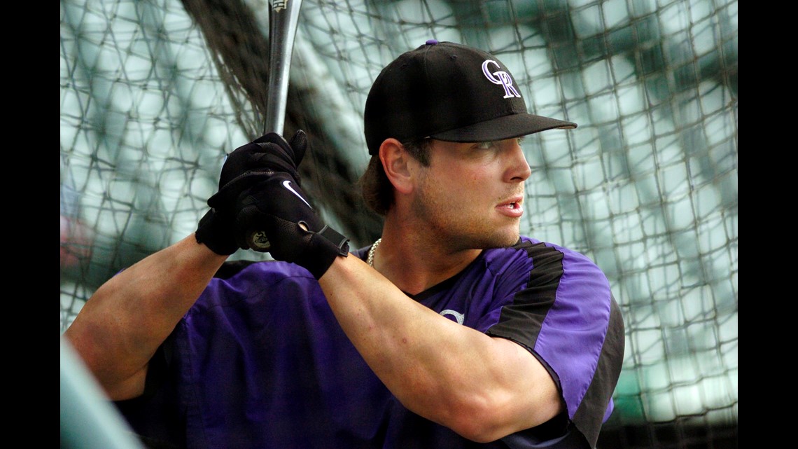 Lot Detail - 2004 Matt Holliday Rookie Colorado Rockies Game-Used Home  Jersey