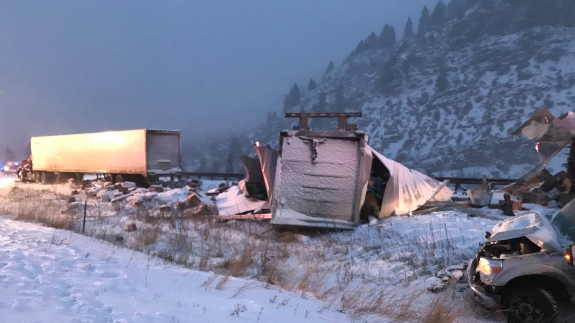 Traffic, road closures Colorado snowstorm Nov. 26, 2019