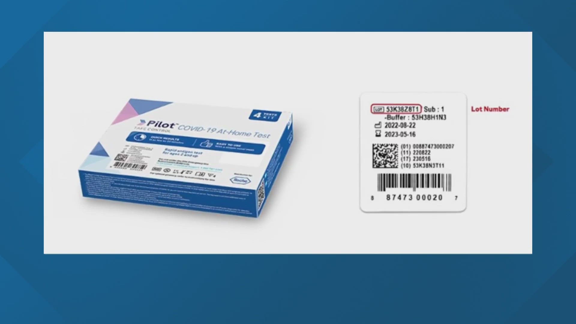 Around 500,000 of the recalled COVID tests were distributed to CVS Health and around 16,000 were sent to Amazon for sale.