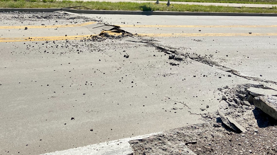 Colorado road buckles during heat wave | 9news.com