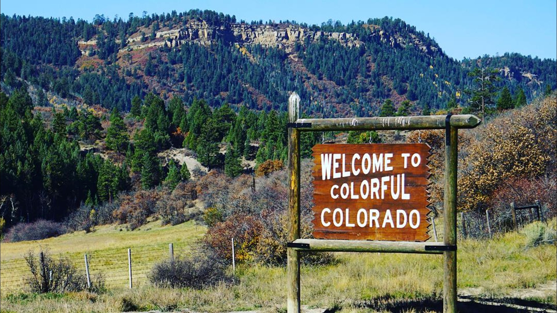 This guy has visited all of the ‘Welcome to Colorful Colorado’ signs