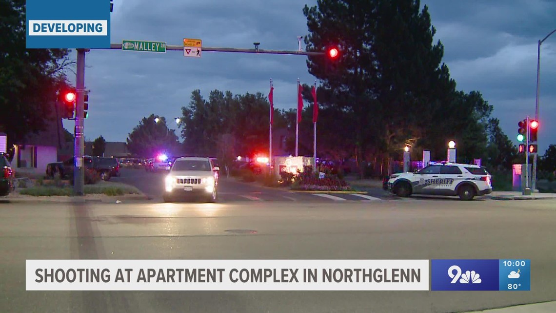 Police investigating a shooting in a Northglenn apartment complex