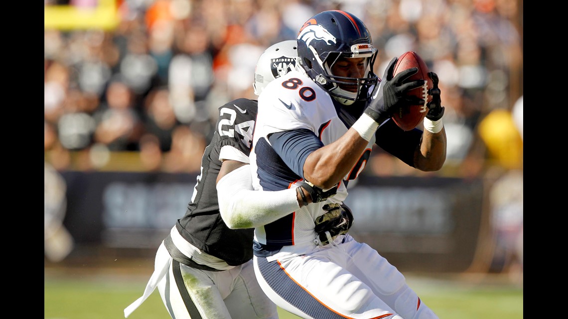 Former Denver Broncos star Julius Thomas retires to pursue PhD in  psychology, study brain trauma