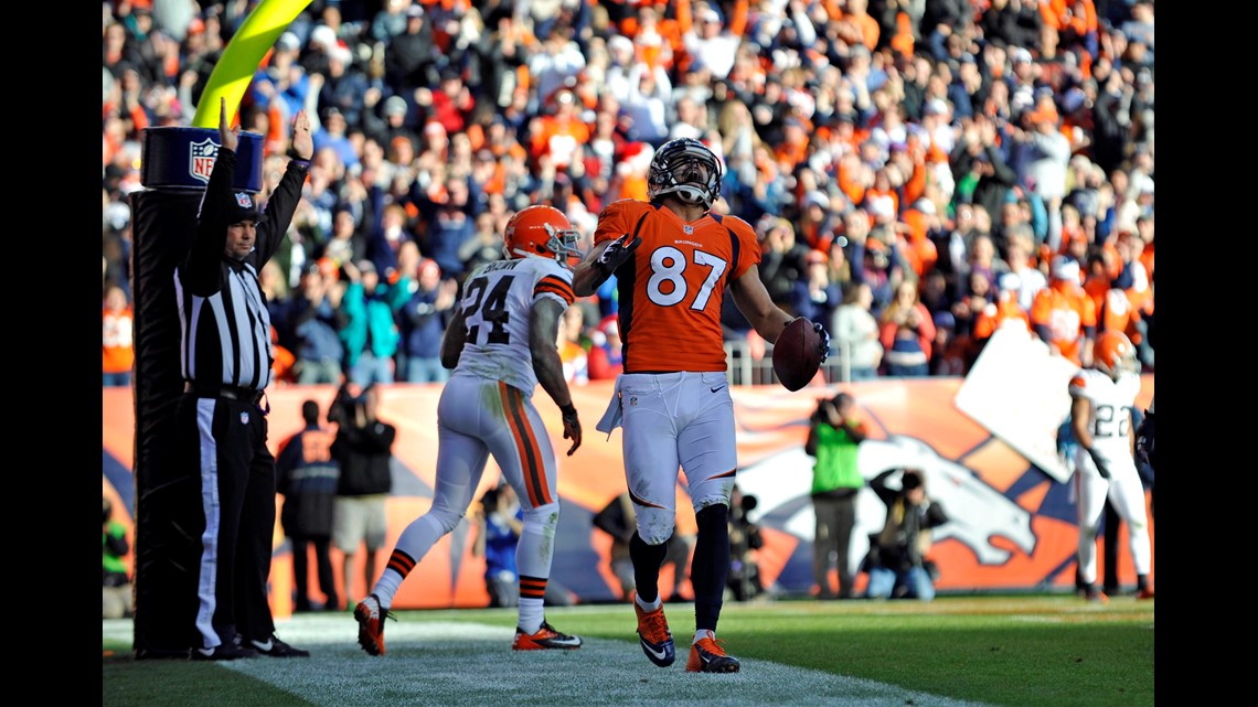 Happy Birthday to former Broncos WR Eric Decker! The third-round pick  played for Denver from 2010-13 finishing top 10 in NFL receiving TDs twice  in that span (2012-13) : r/DenverBroncos