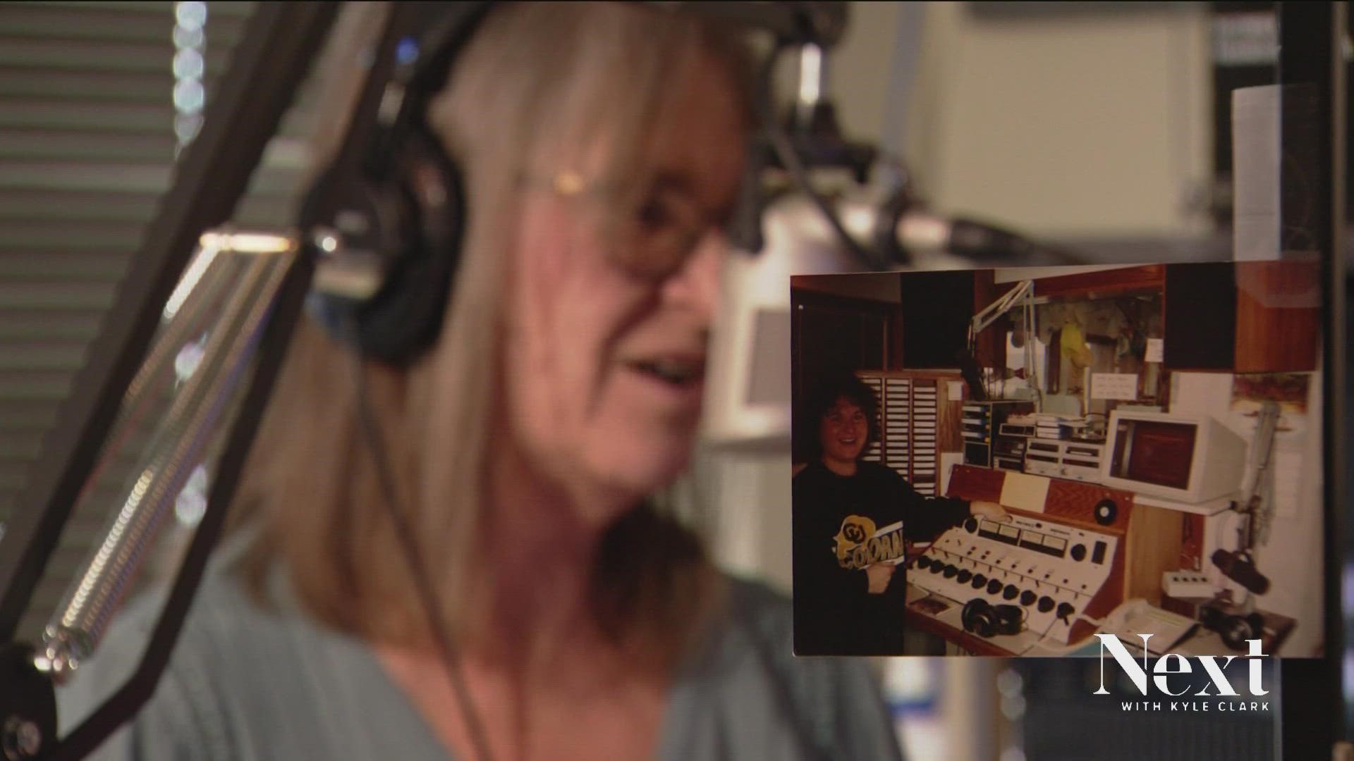 Ginger Lee Havlat has made listeners smile for about 2,000 Fridays. She's dropping the mic after close to four decades on air at KBCO and let us share it with you.