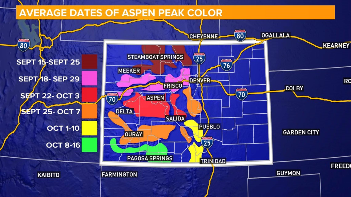 Your 2018 Colorado fall colors questions answered | 9news.com