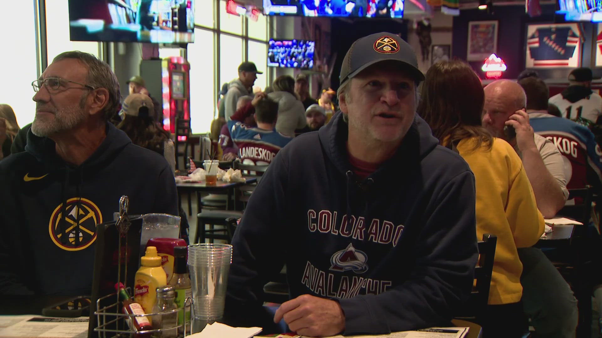 The Colorado Avalanche and the Denver Nuggets gave fans plenty to watch Thursday night. 