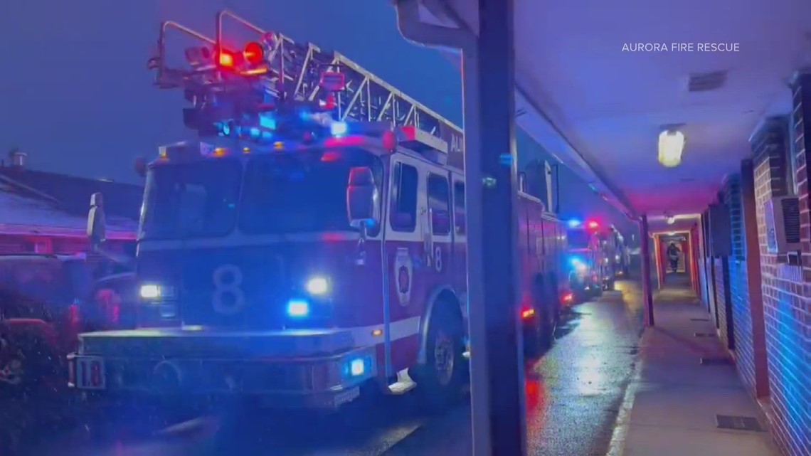 Motel fire off East Colfax in Aurora, 1 injured