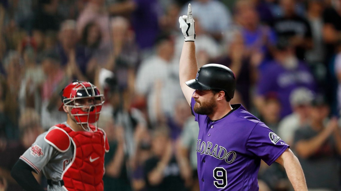 Daniel Murphy's 9th-inning heroics lift Rockies to home opener win