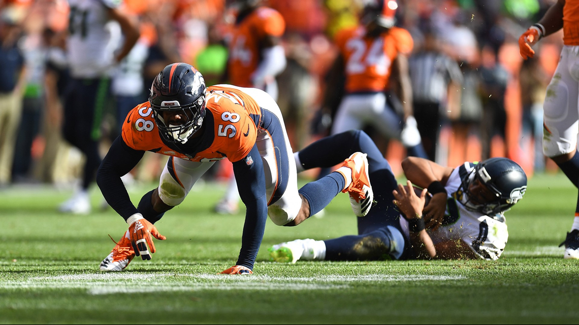 WATCH: Von Miller's strip sack, Broncos defensive TD in Super Bowl