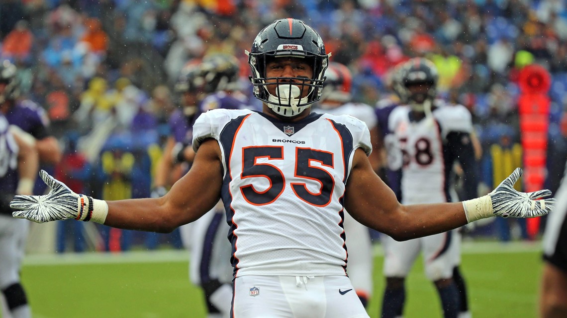 Broncos Player Ejected For Vicious Hit On Commanders Tight End