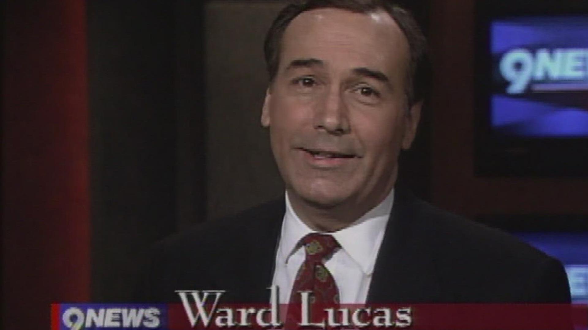 Lucas was an investigate reporter and weekend anchor at 9NEWS for more than 30 years until his retirement in 2009.