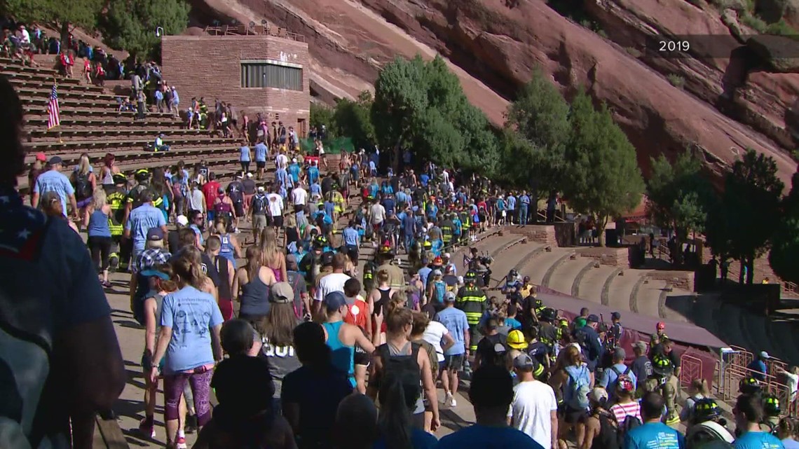 9/11 Memorial Stair Climb At Red Rocks Honors Fallen Firefighters ...