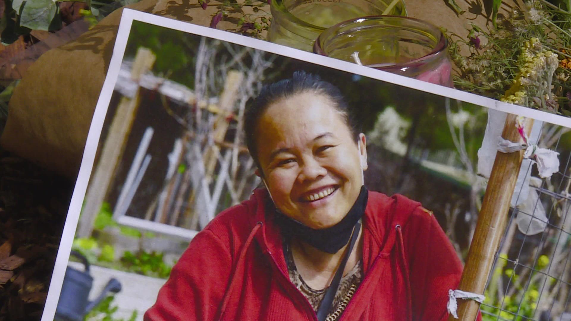 Ma Kaing was a board member of the East Colfax Neighborhood Association. She was shot in front of the apartments where she'd lived for 15 years.