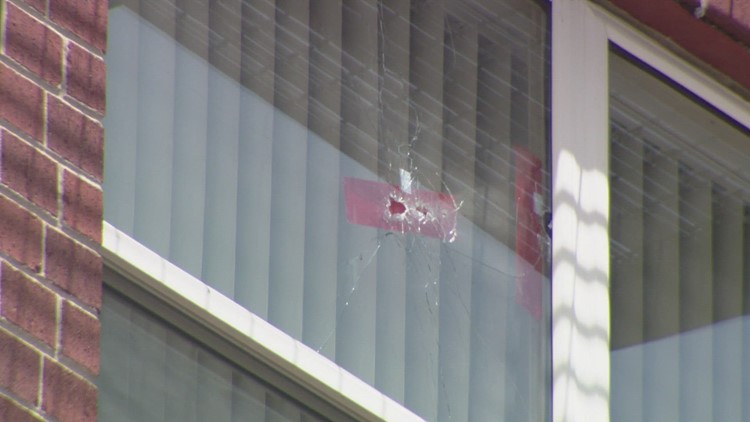 Gunfire erupts inside, outside Denver apartment building