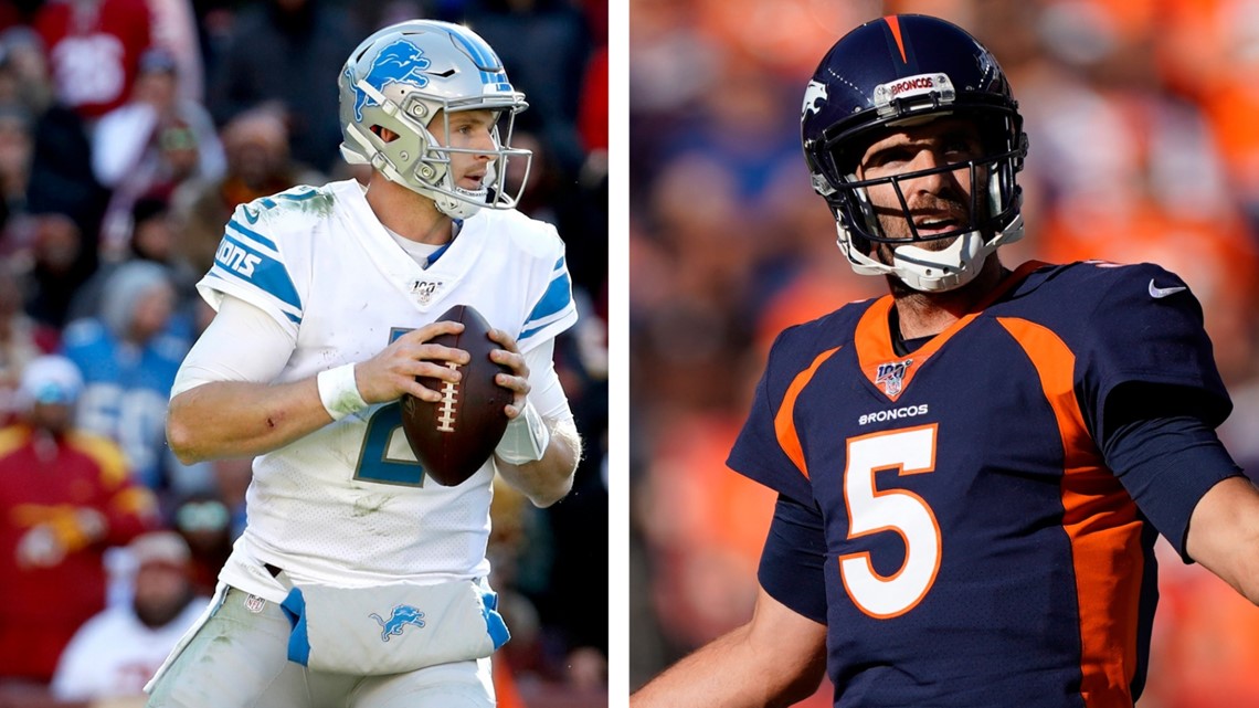 Broncos starting quarterback: Who is QB1 and his backup for Denver in  fantasy football? - DraftKings Network