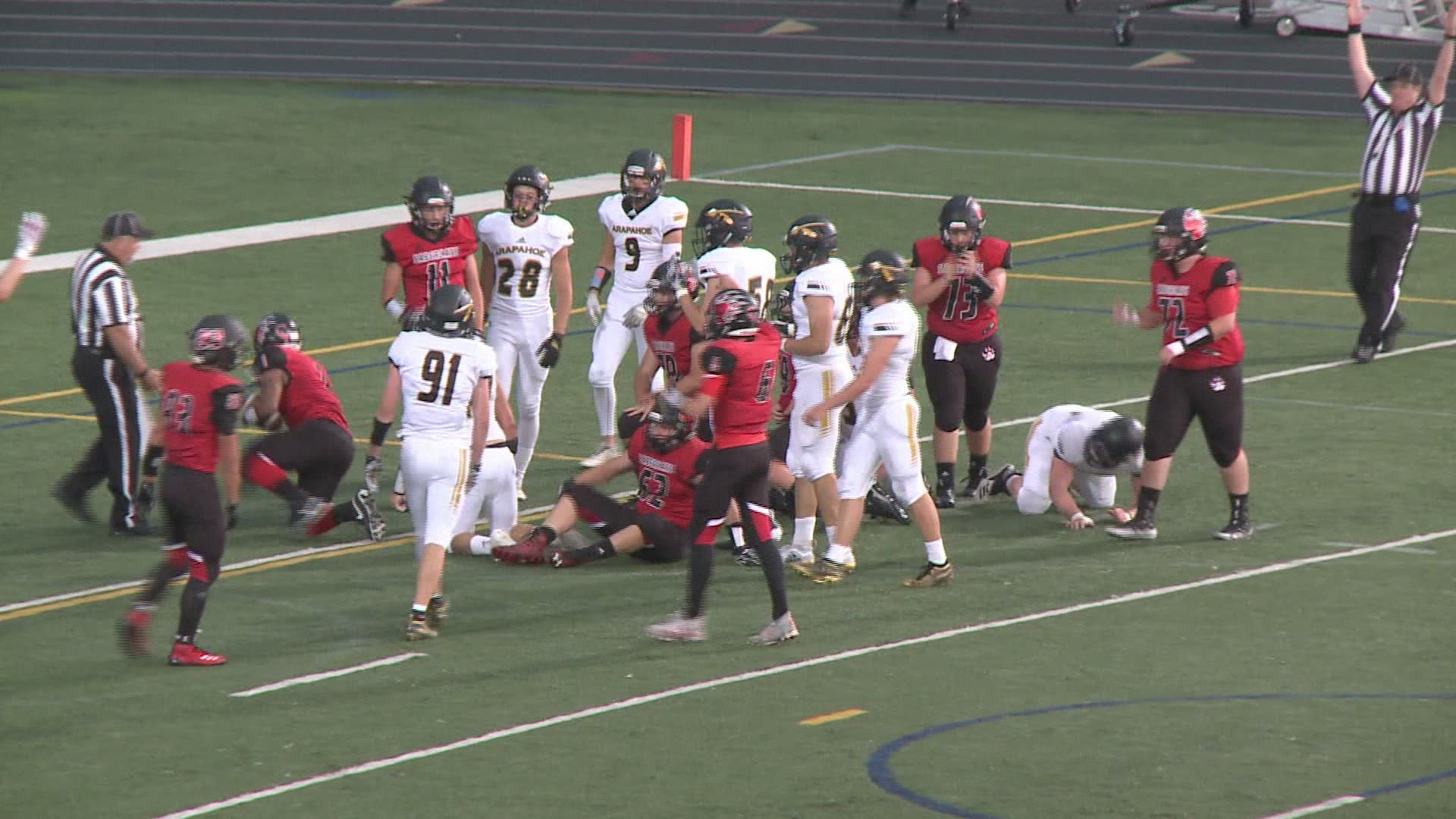 The Sabercats built a 23-0 lead early before the Warriors fought back to make it interesting.