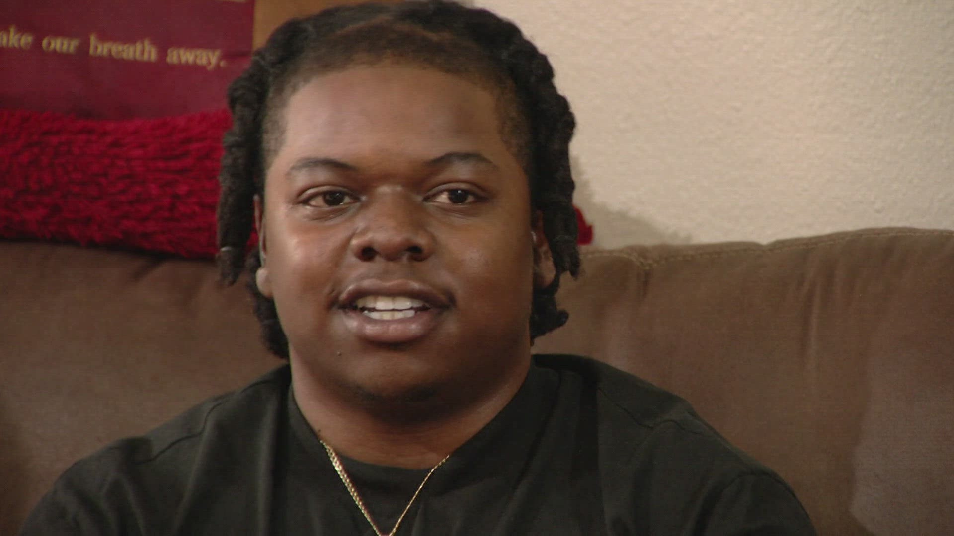 Stephan Long tells 9NEWS he was being attacked when he shot two people on Interstate 25 in June.