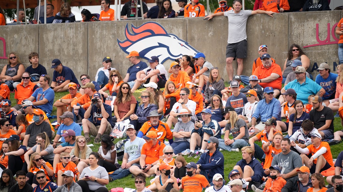 Denver Broncos training camp capacity limit will be enforced in 2023: Only  3,000 fans allowed - CBS Colorado