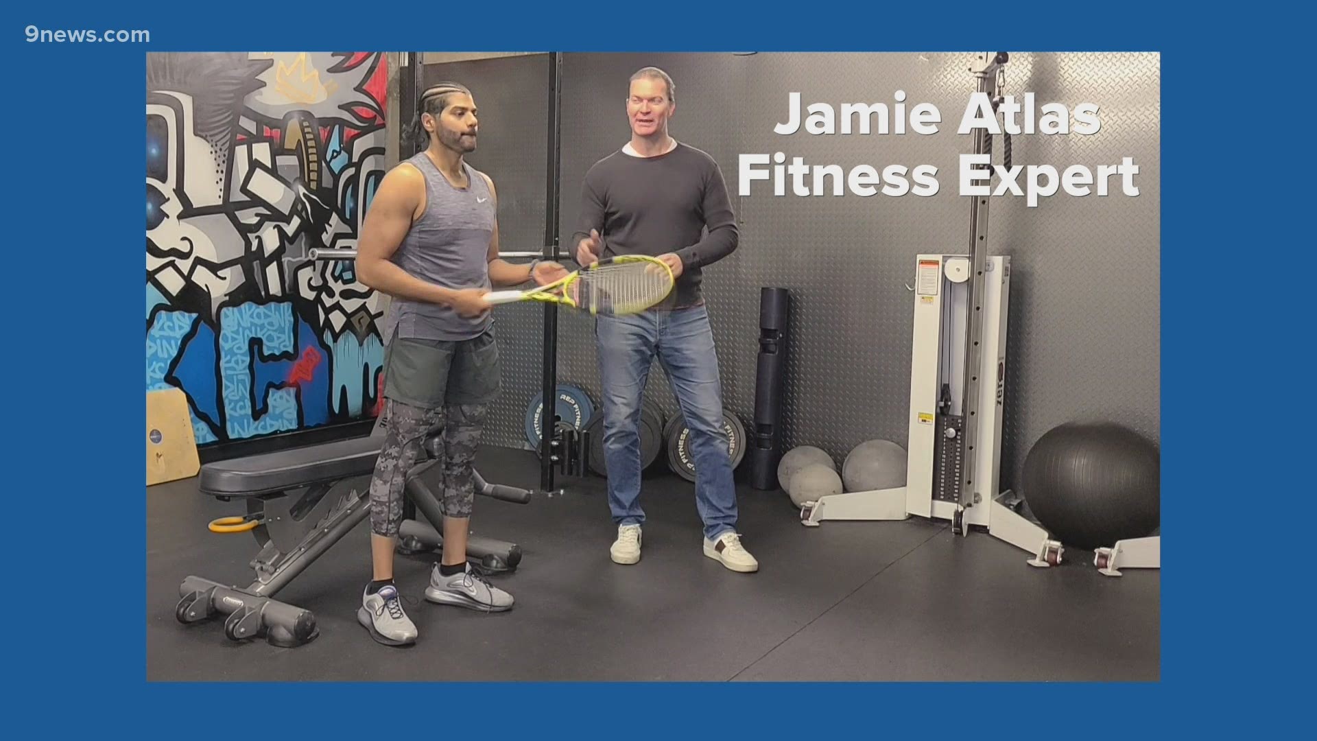 9NEWS Fitness Expert Jamie Atlas shares two workout exercises that can help with hip mobility.