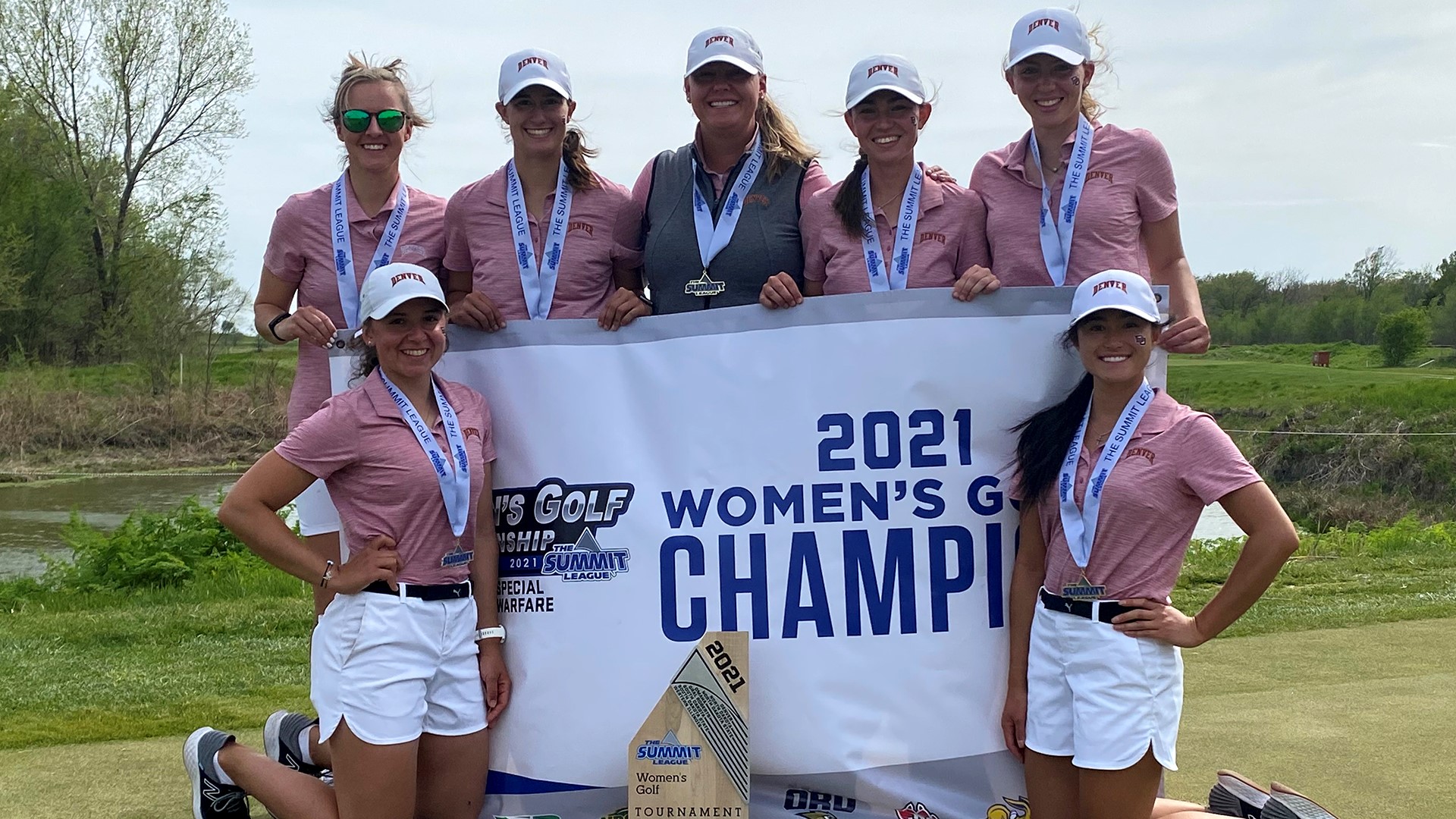 The Pios clinched an NCAA regional spot for the second-consecutive year after winning the Summit League Championship. Mary Weinstein was two strokes off of the lead.