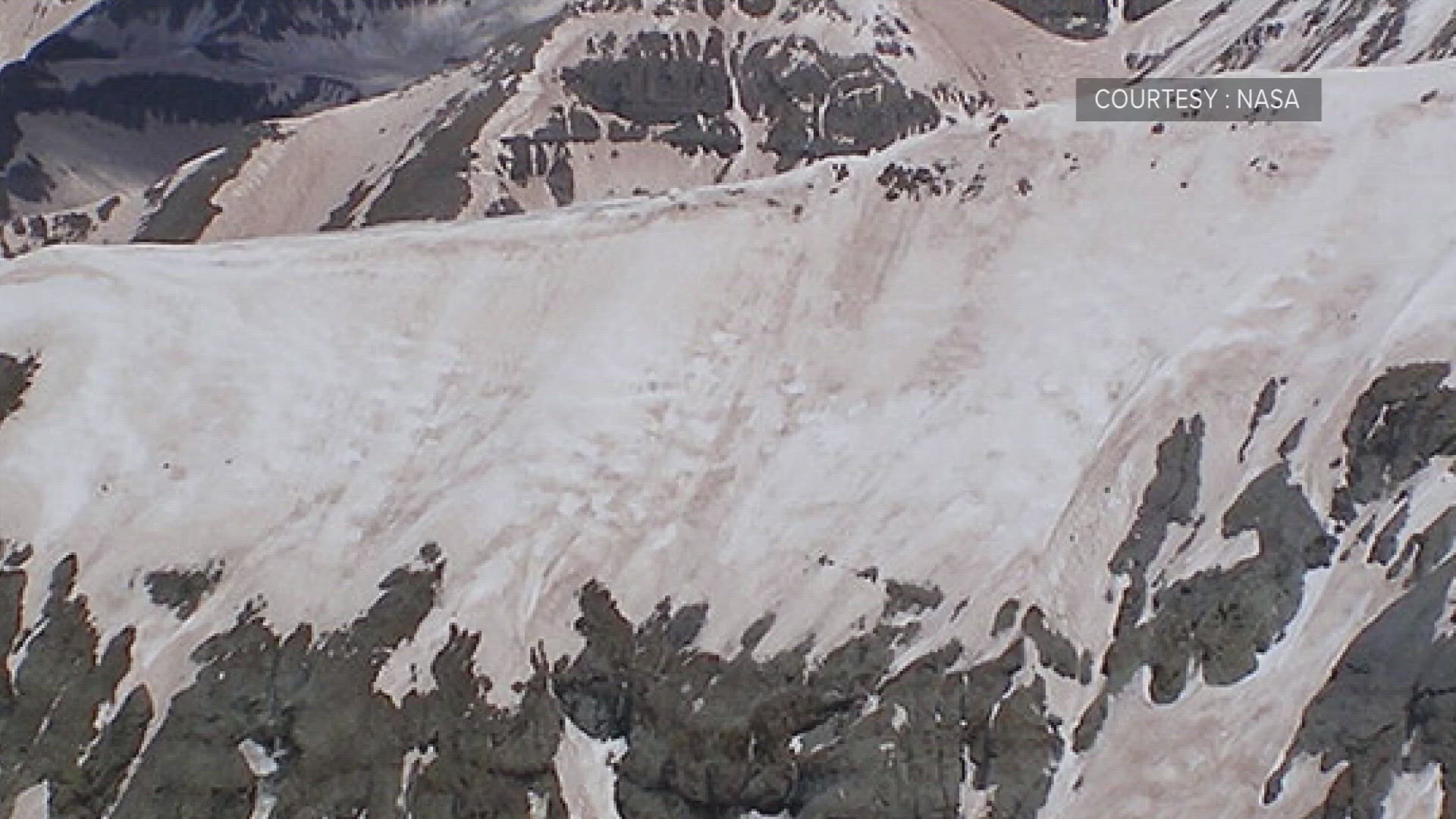 A blanket of dust on snowpack can accelerate snowmelt and cause flooding issues.