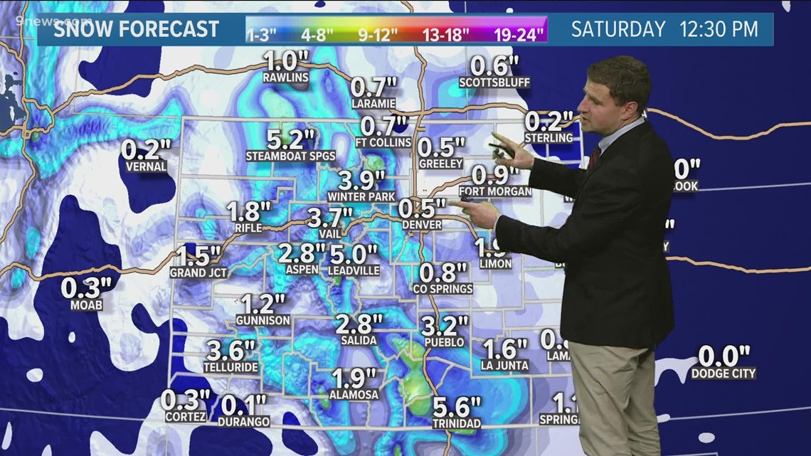 Extended weather forecast for Jan. 18, 2022