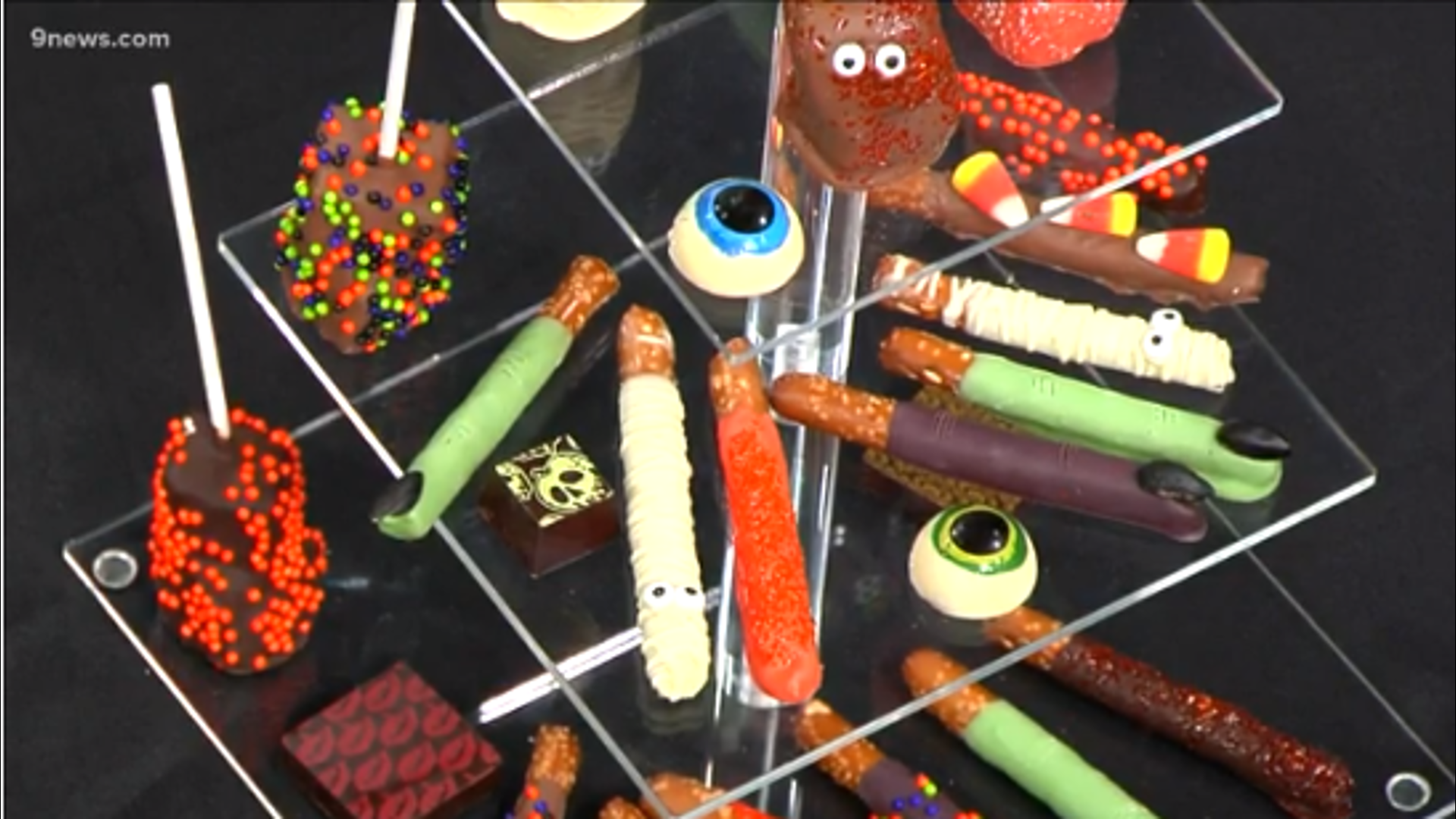 Today we are talking some sweet and easy treats you can make with the kids for Halloween.