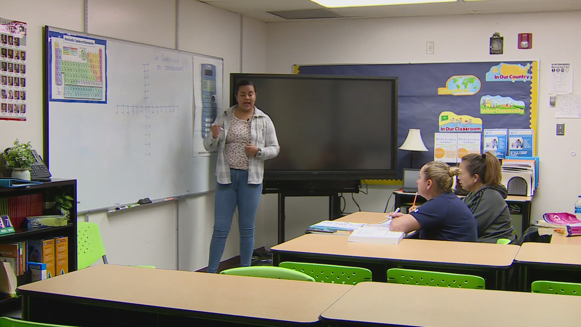 There's a class at Denver Public Schools that students are waiting months to join. It's not kids, but adults getting an education through DPS' Spanish GED program.