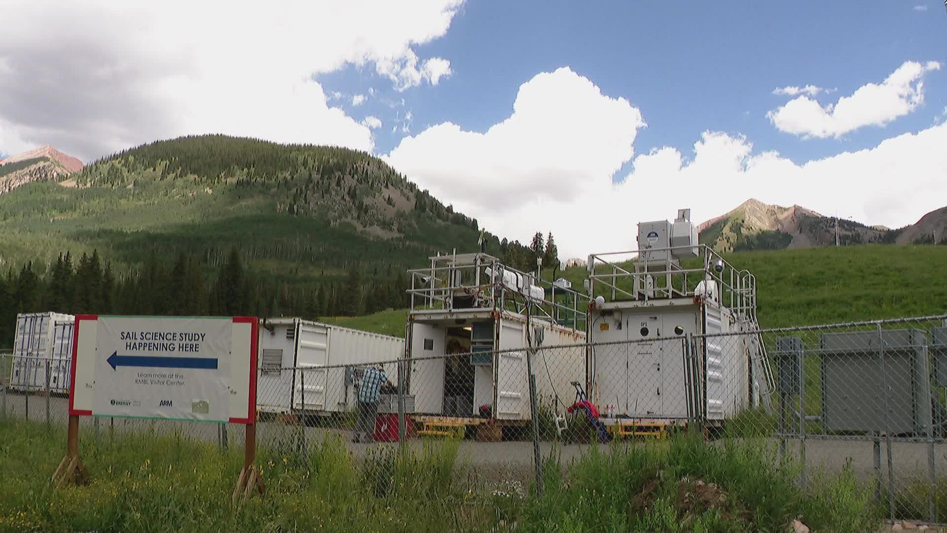 All of the data gathered out near Crested Butte, in the East River Valley, over the next 2 years will help scientists predict water availability in the West.