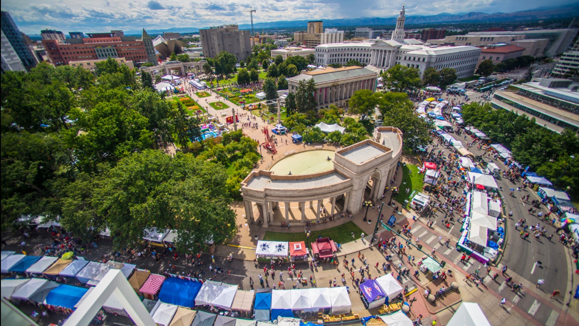 The 2019 'A Taste of Colorado' — the huge three-day food and music festival — returns to Denver's Civic Center Park from Saturday, Aug. 31 to Monday, Sept. 2.