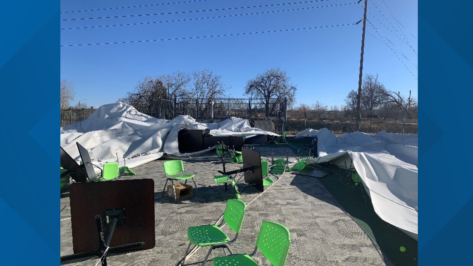 Strong winds bring down power lines, trees across Colorado | 9news.com