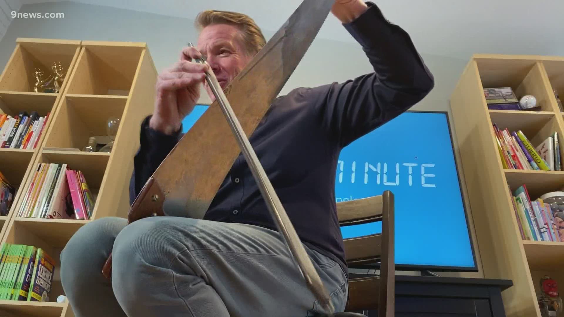 In today's science minute, science guy Steve Spangler turns a tool from the hardware store into an unlikely musical instrument.