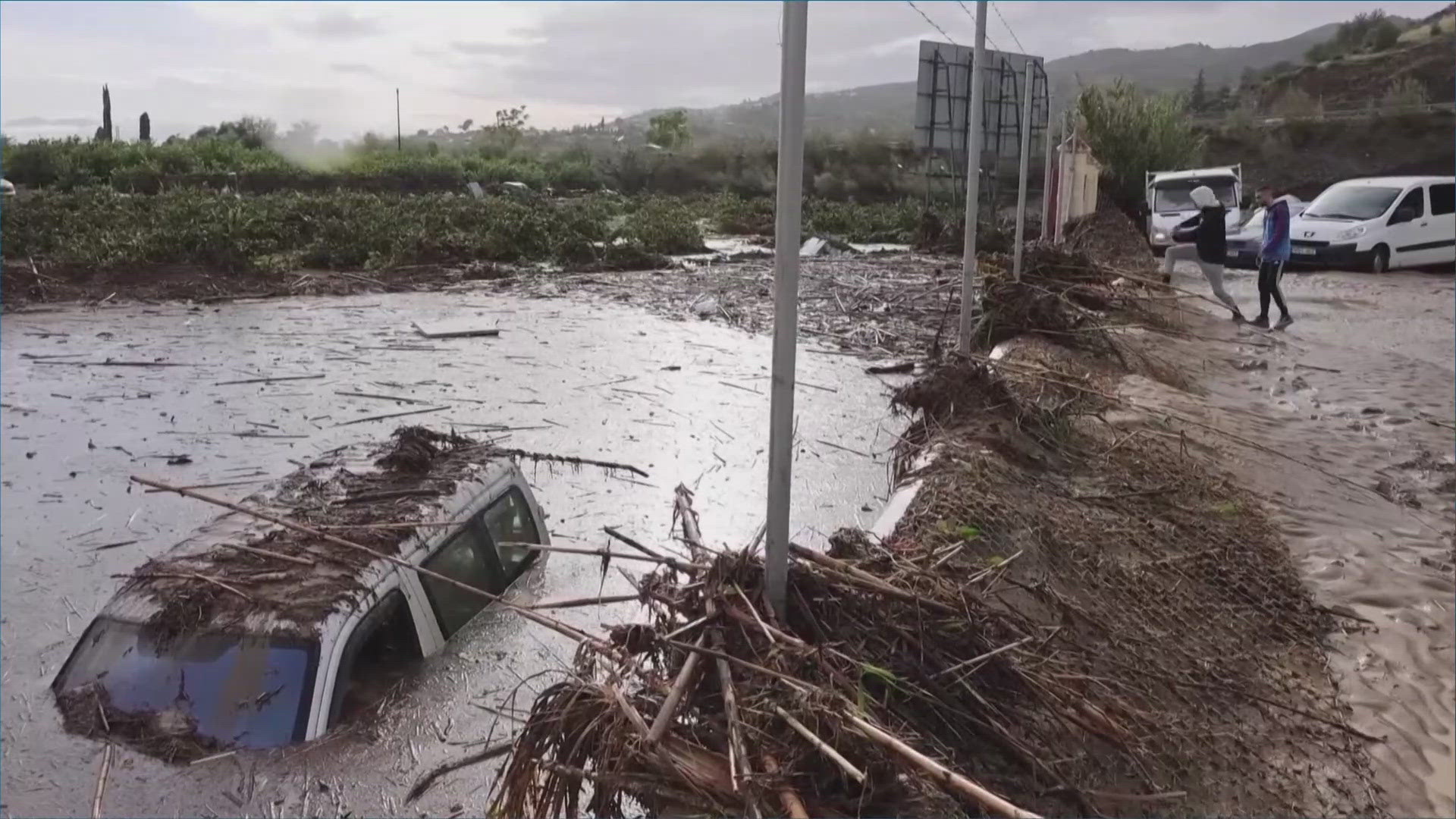 Dozens of towns were flooded, and officials warned that the danger is not over yet as more storms roll in.