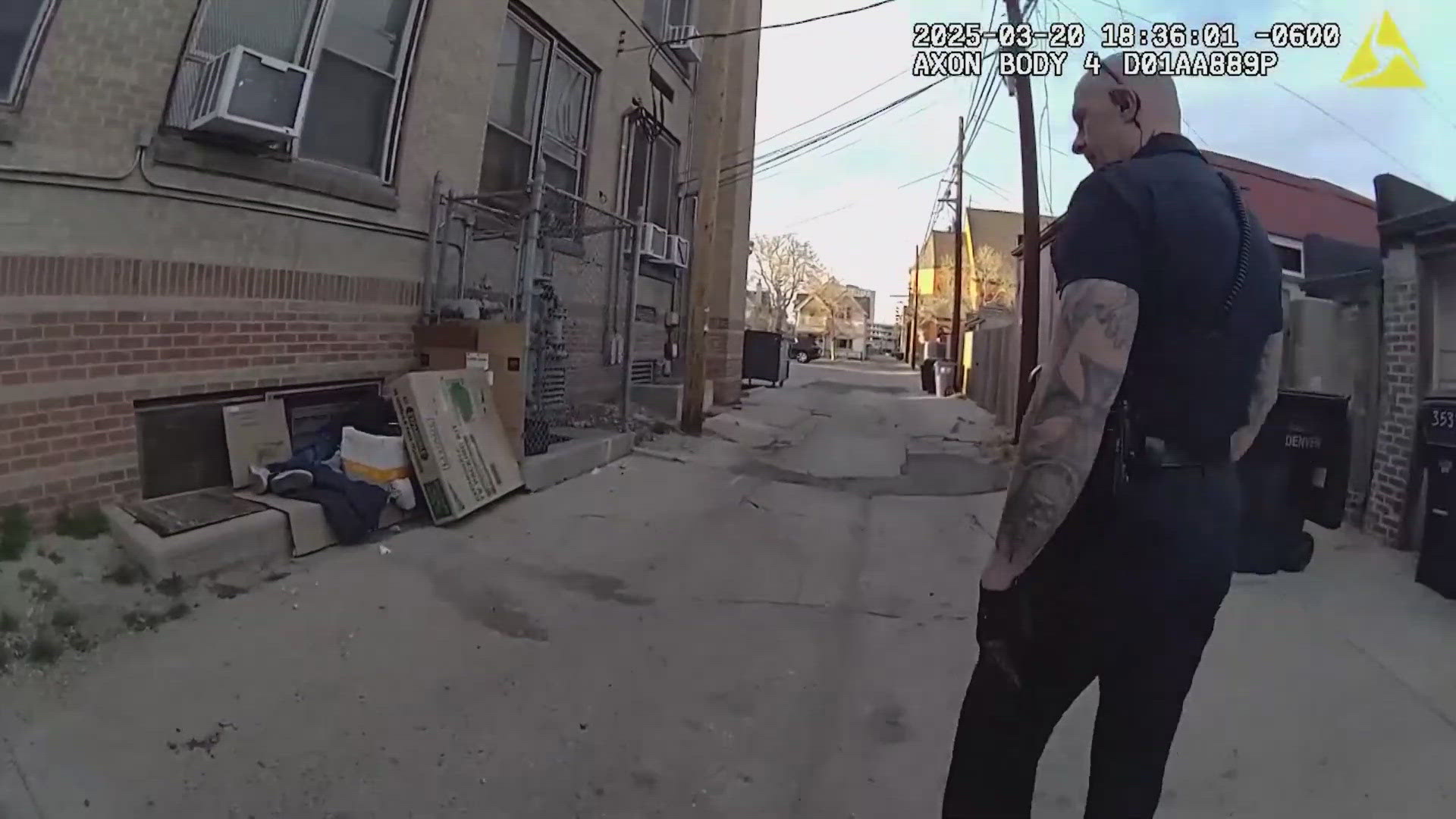 Denver Police release body camera footage from fatal shooting in alley ...