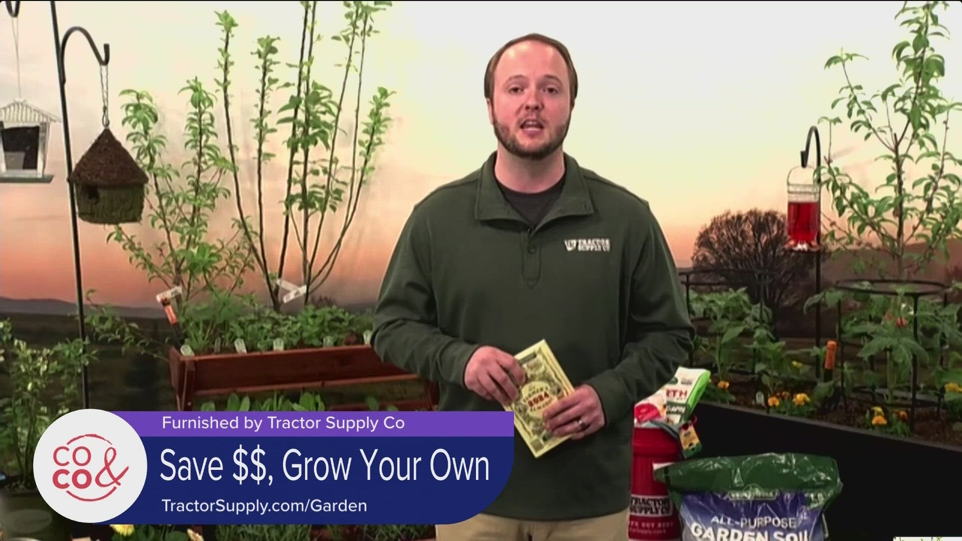 Save some green by growing some green! Visit TractorSupply.com/Garden to learn more.