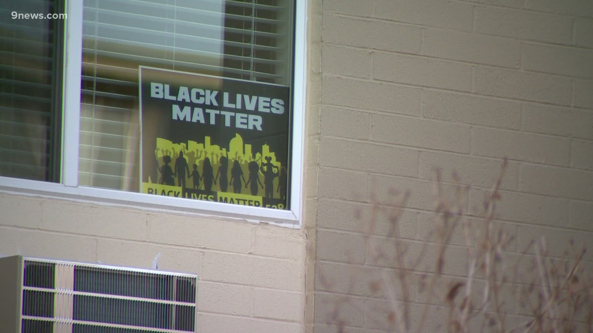The Black Lives Matter sign she hung in her window two years ago is getting more attention than ever before. It's not the kind of attention she wanted.