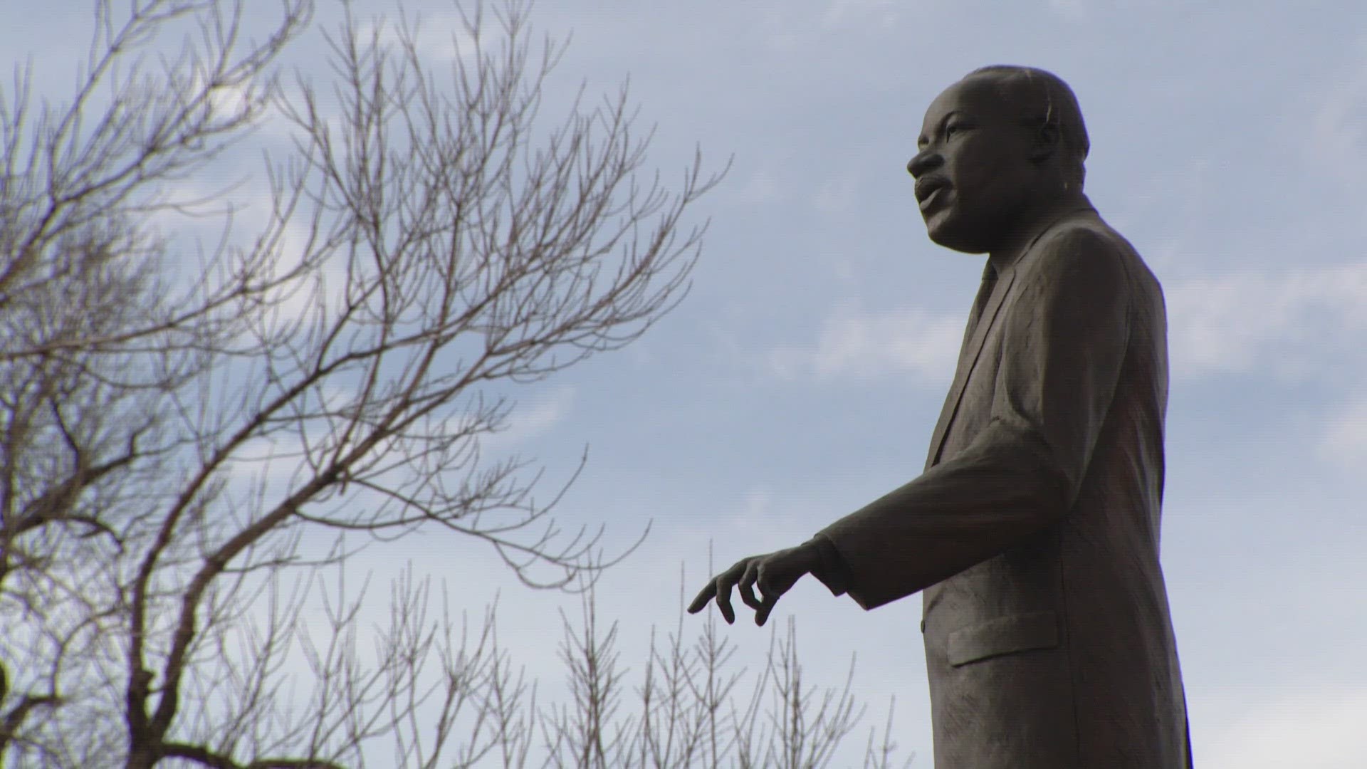 Commission chairperson Dr. Vern L. Howard said a torch and a plaque honoring African American veterans were stolen from the monument.