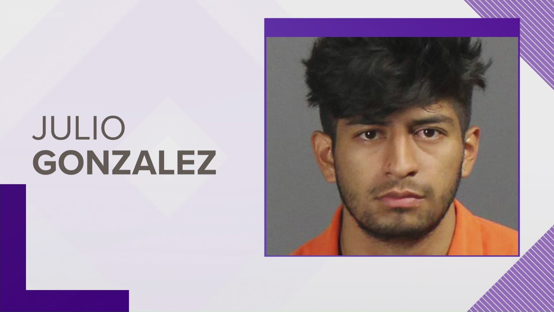 Police said the suspect, Julio Gonzalez, was in custody on unrelated charges when police tied him to the alleged assault.