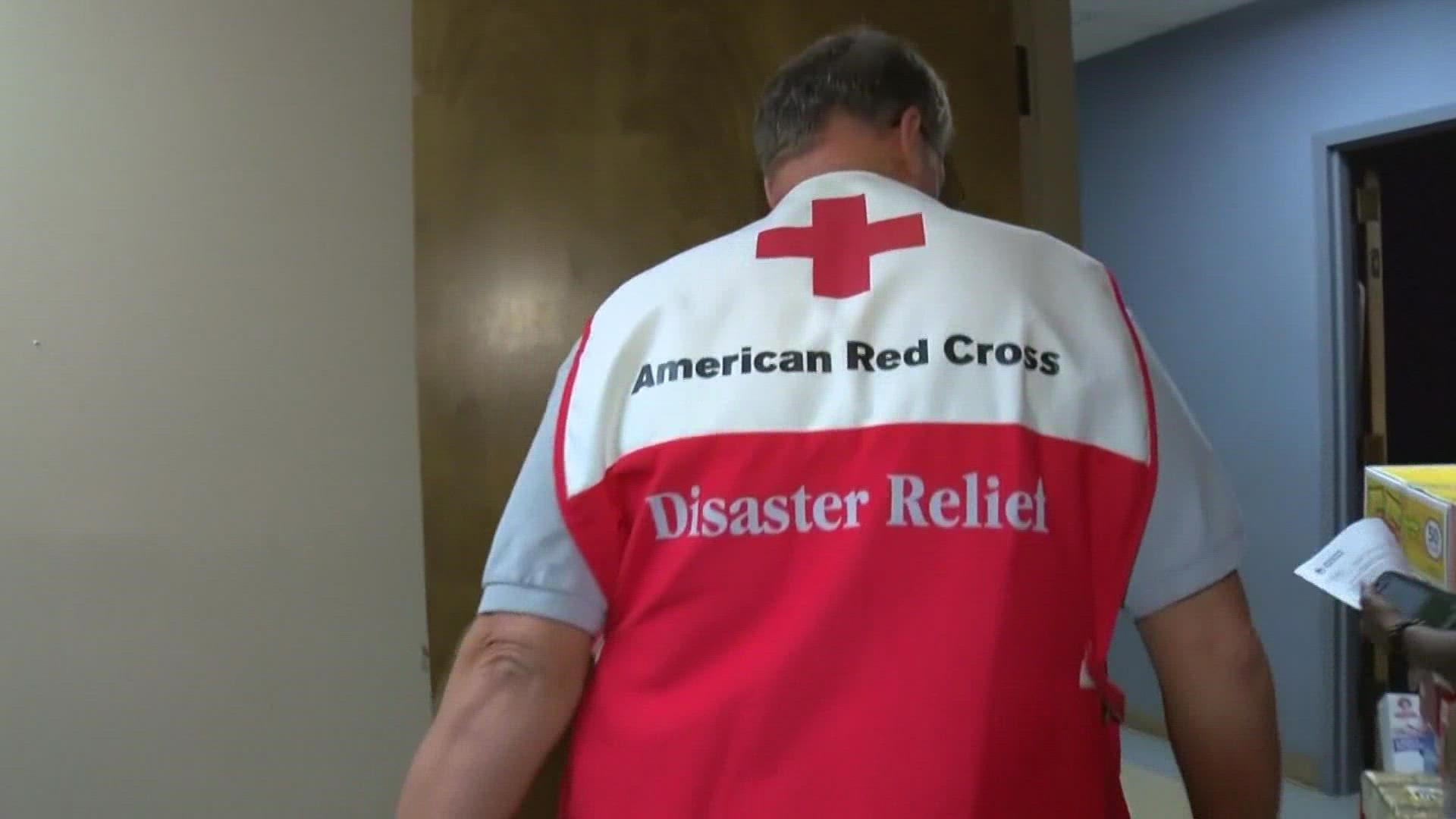 The American Red Cross has sent hundreds of volunteers to Florida to prepare for relief efforts from Hurricane Ian.