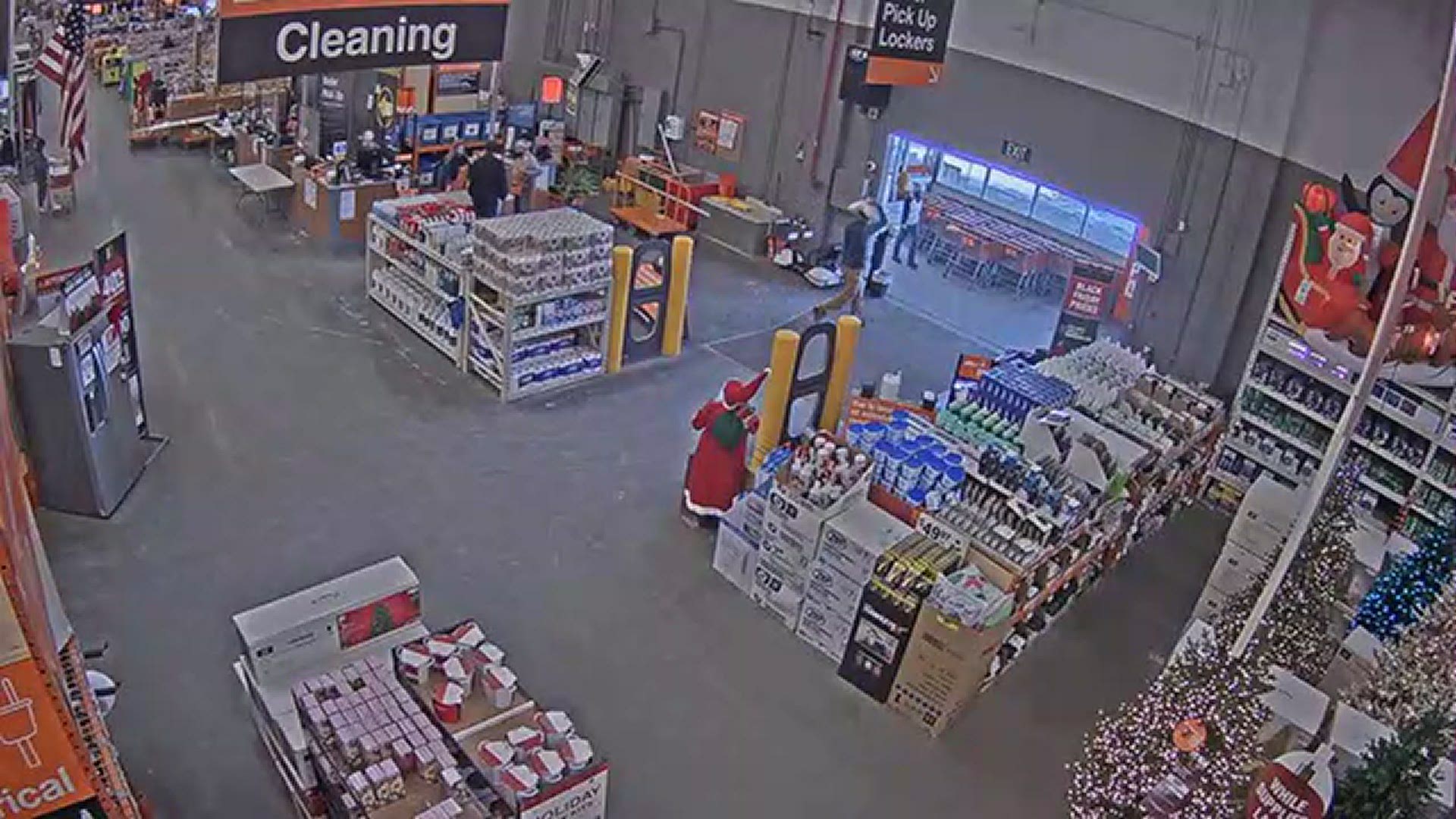 The incident happened at around 3:30 p.m. on Nov. 10 at the Home Depot in Golden. Anyone with information should call Metro Denver Crime Stoppers at 720-913-STOP.